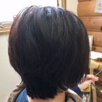 初めての癖毛のお客様です。